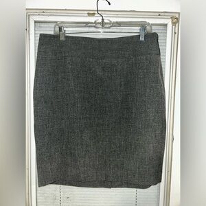 The Limited Charcoal Gray Pencil Skirt